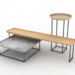 Torei Family by Luca Nichetto for Cassina - Render