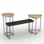 Torei Family by Luca Nichetto for Cassina - Render
