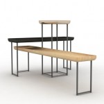 Torei Family by Luca Nichetto for Cassina - Render