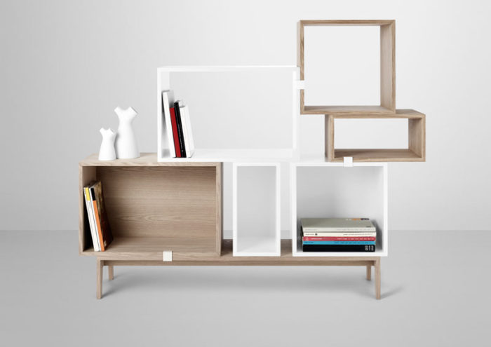 Stacked Shelving by JDS Architects for Muuto