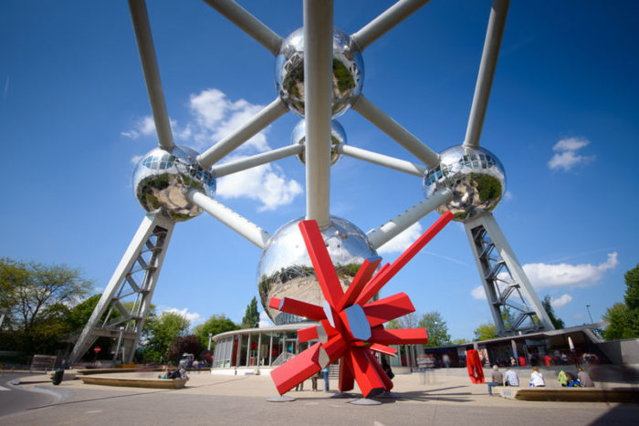 Arik Levy designs RockGrowth sculpture for Atomium in Brussels
