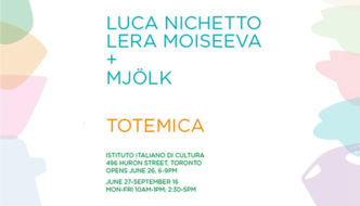 Luca Nichetto Lera Moiseeva + Mjölk "TOTEMICA" Exhibition in Toronto