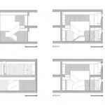 Apartamento em Braga by CORREIA/RAGAZZI ARQUITECTOS - Cross Sections
