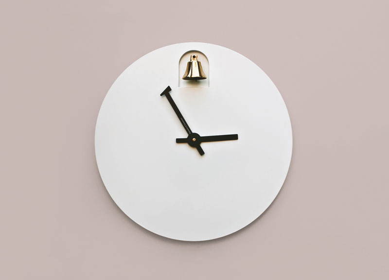 DINN 'Musical' Clock by Alessandro Zambelli for Diamantini & Domeniconi