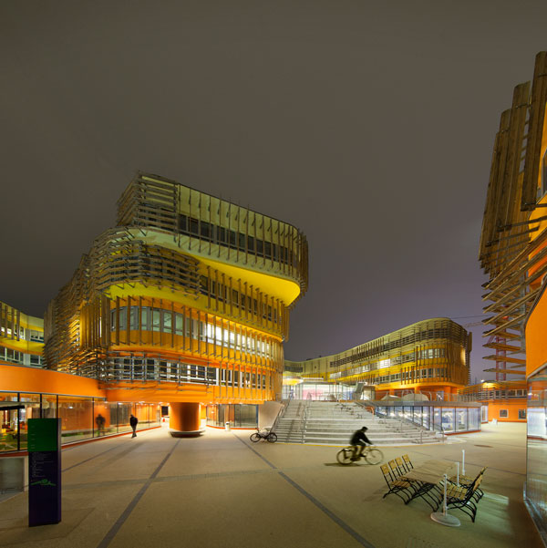 Departments of Law and Central Administration, at the Vienna University of Economics and Business, by CRAB studio