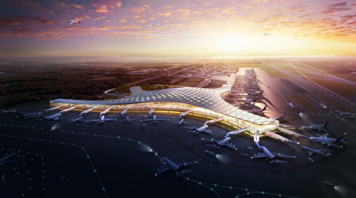 The Changchun Longjia International Airport terminal by HASSELL