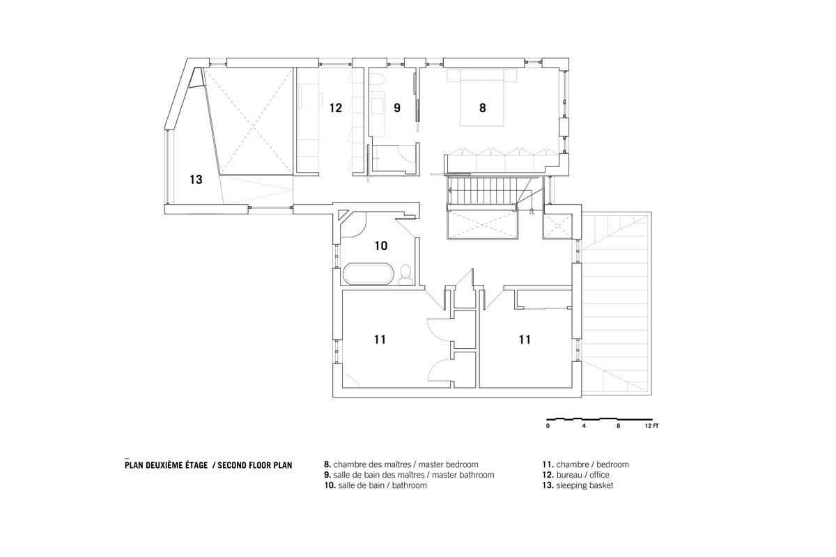 Dulwich Residence by _naturehumaine - Second Floor Plan
