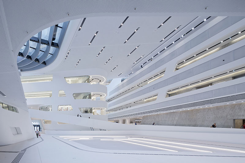 Library and Learning Centre by Zaha Hadid Architects