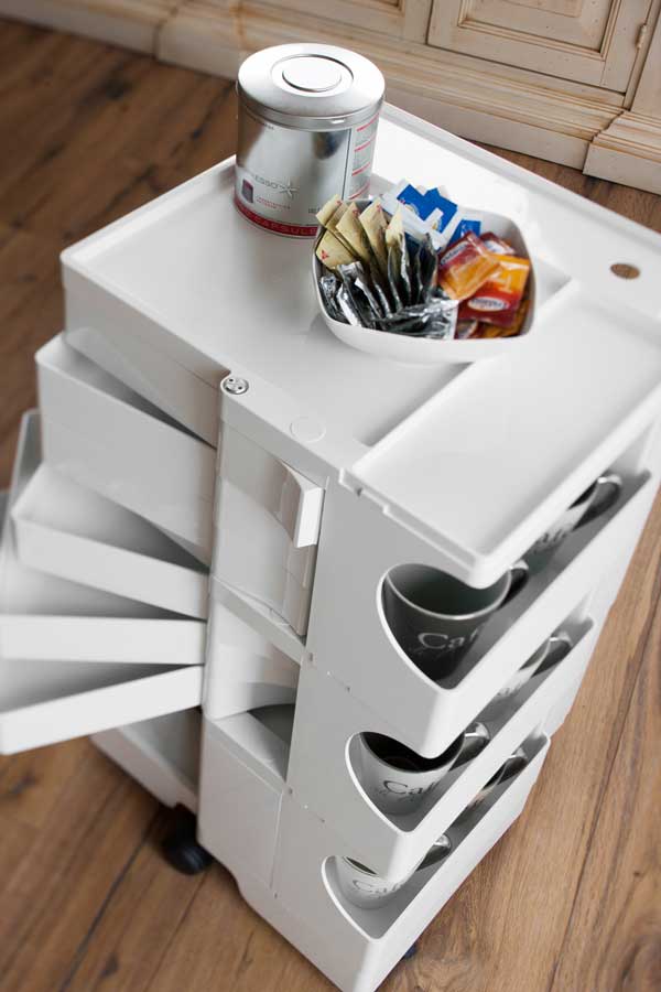 Bobby Trolley Storage unit by Joe Colombo for B-LINE - 1970 design