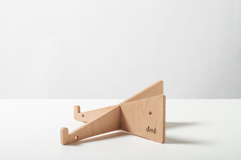 Eco-friendly Wood Laptop Stand by Stood