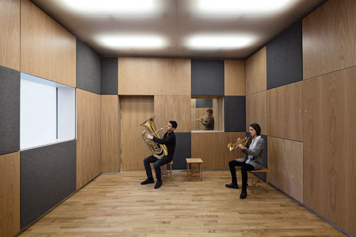 The grafical clarity in the sound space for brass instruments - Sonorous Museum by ADEPT