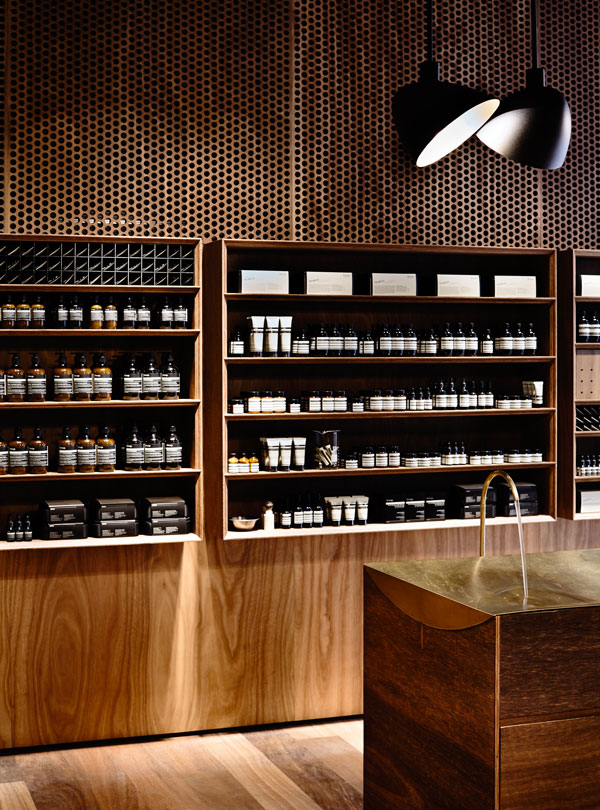 Aesop Emporium store by Kerstin Thompson Architects and .PSLAB