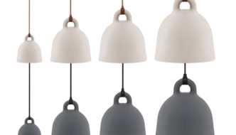 Bell-shaped pendant light by Normann Copenhagen