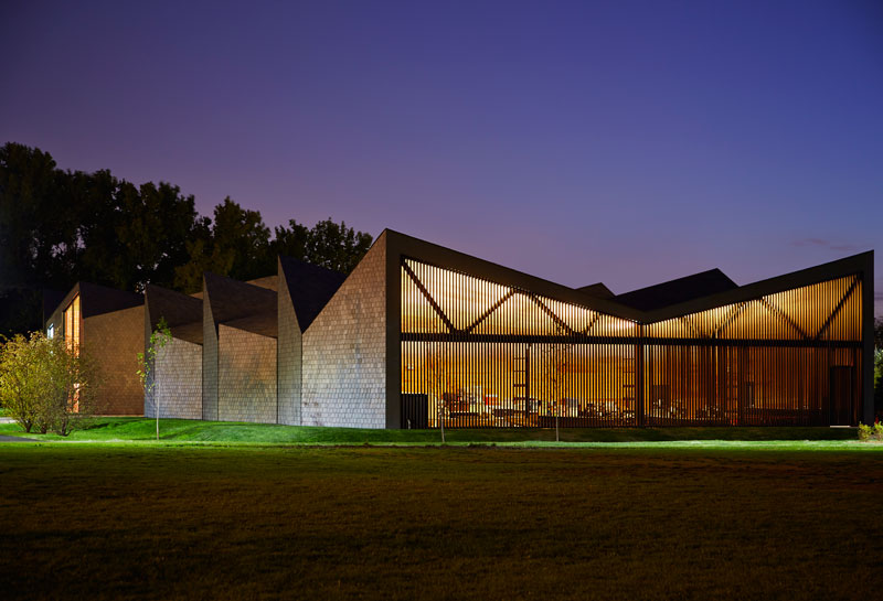 WMS Boathouse at Clark Park by Studio Gang Architects