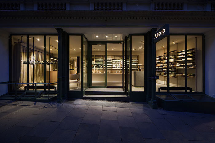 Aesop ABC-Viertel Store by .PSLAB and Vincent Van Duysen Architects