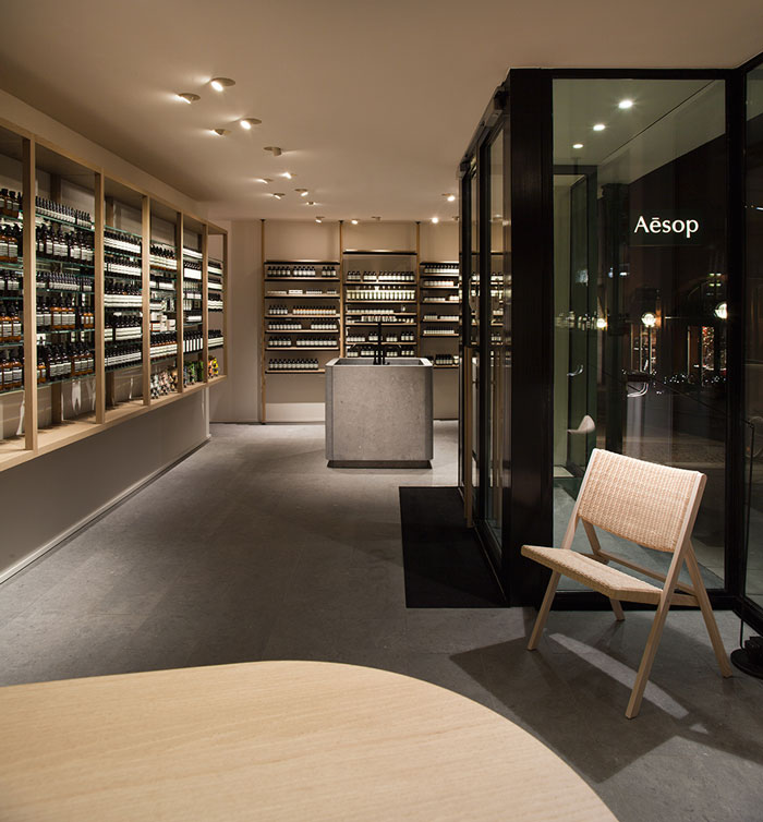 Aesop ABC-Viertel Store by .PSLAB and Vincent Van Duysen Architects