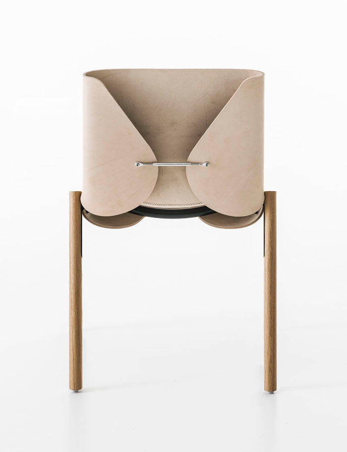 1085 Chair by Bartoli Design for Kristalia