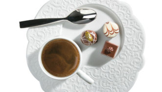 Dressed Breakfast Plate by Marcel Wanders for Alessi