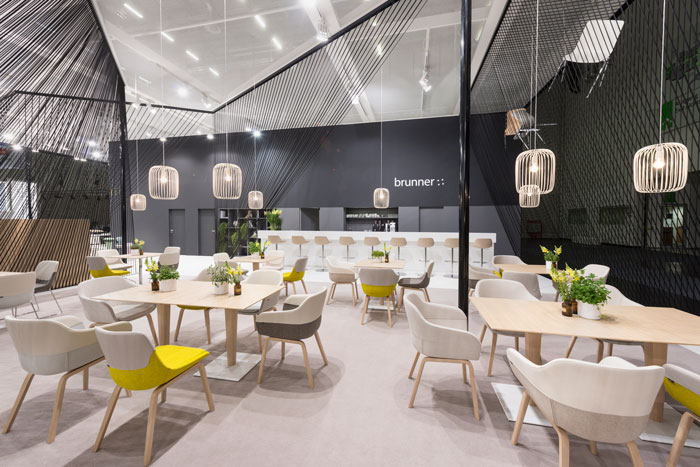Brunner Exhibition Stand at Orgatec 2014 by Ippolito Fleitz Group