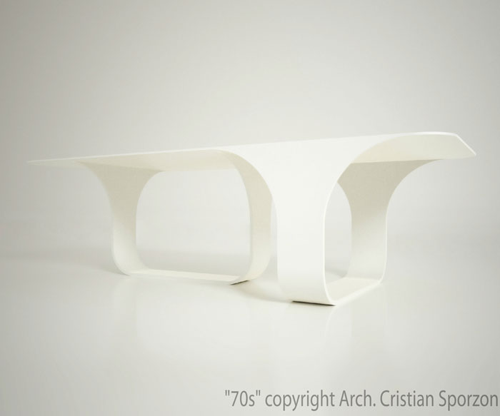 70s Table by Cristian Sporzon
