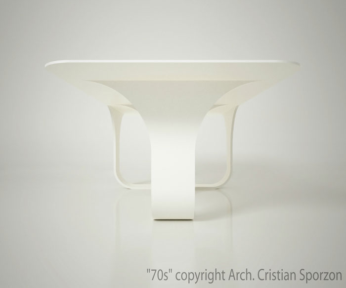 70s Table by Cristian Sporzon