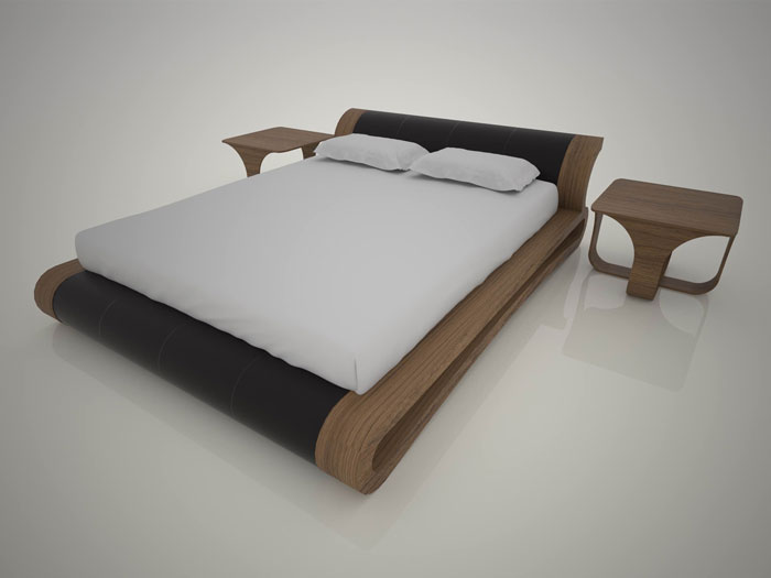 Arco Bed by Cristian Sporzon