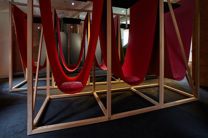 Hypnos: The architecture of sleep Installation by HASSELL and Draisci Studio