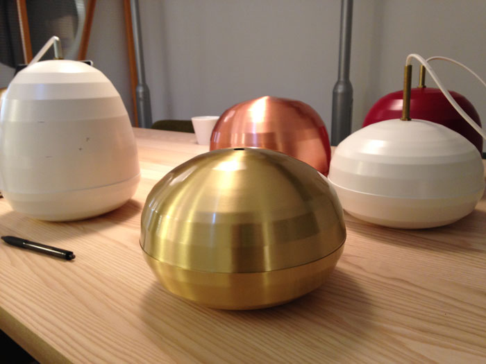 Pomi pendant by Luca Nichetto for Zero Lighting - Prototype