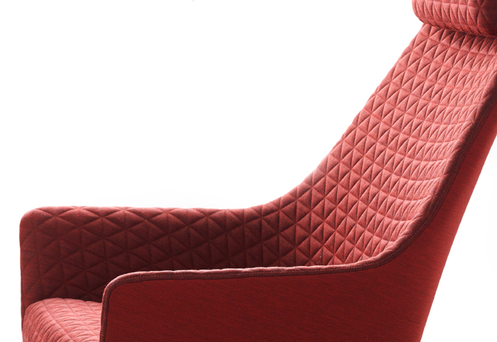 Sketch lounge chair by Arco - detail