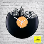Urban London Vinyl Clock by ArtZavold