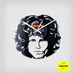 Legends Jim Morrison Vinyl Clock by ArtZavold
