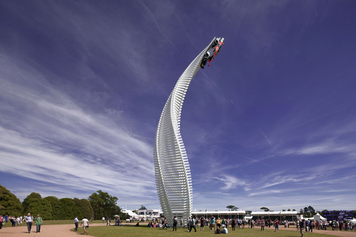 Mazda Sculpture - Goodwood Festival of Speed 2015 by Gerry Judah