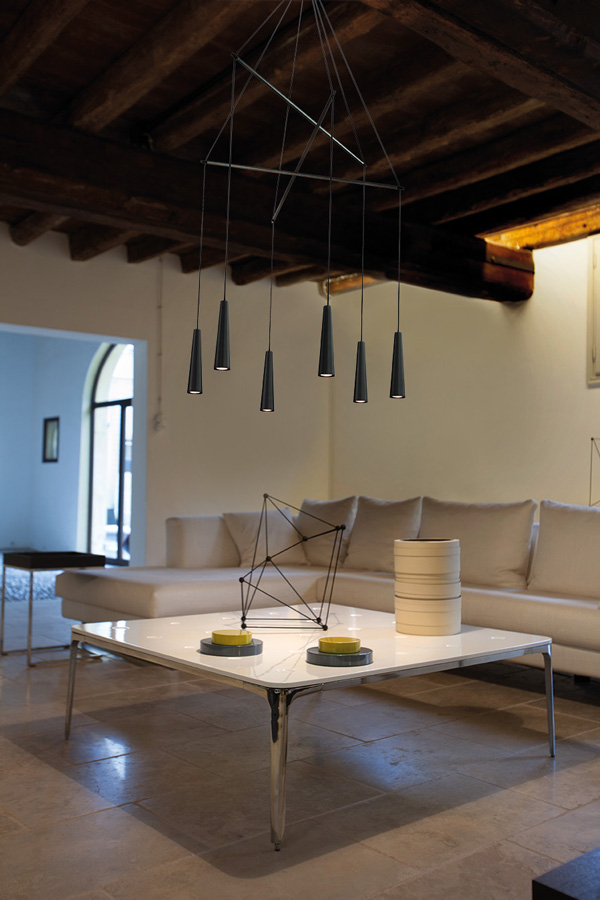 Mikado Pendant Chandelier by Filippo Mambretti for Morosini