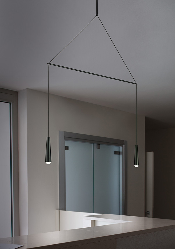 Mikado Pendant Chandelier by Filippo Mambretti for Morosini