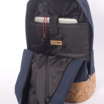 Corked Backpack organized interior