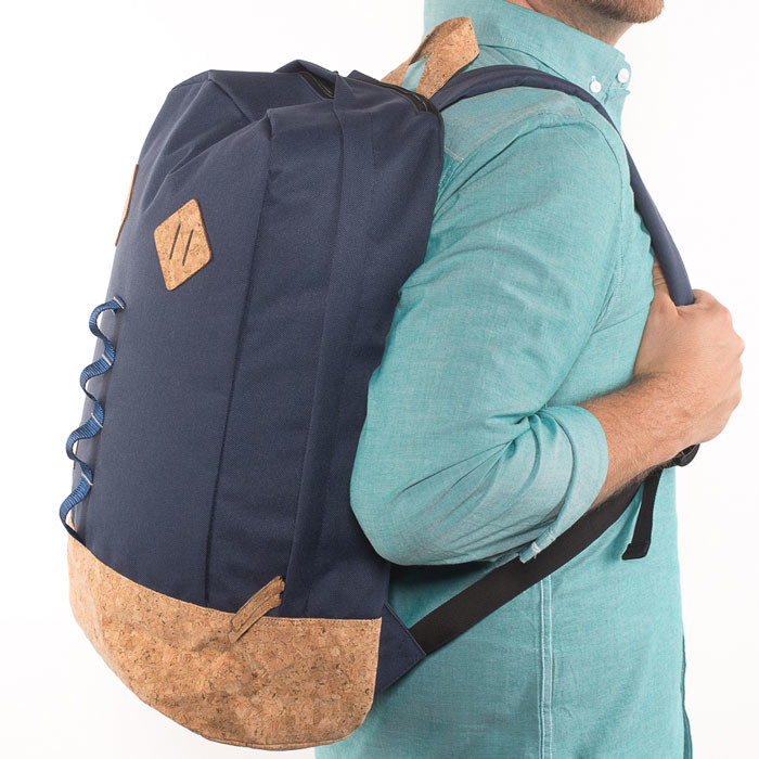 Corked Backpack in blue