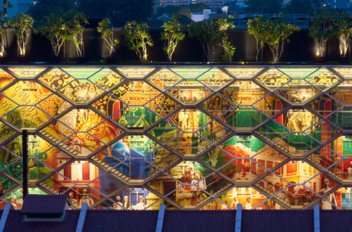 A Glowing Lantern for "Little India" by Robert Greg Shand Architects and Urban Design - URBNarc - Singapore