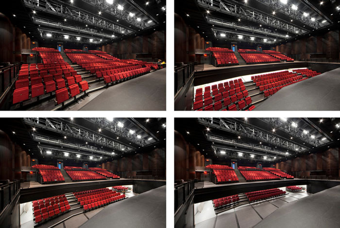 Mont Laurier Multifunctional Theatre by Les architectes FABG