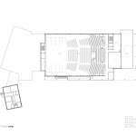 Mont Laurier Multifunctional Theatre by Les architectes FABG - First Floor Plan