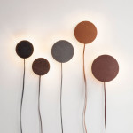 Drift Leather Lamps by Norm Architects