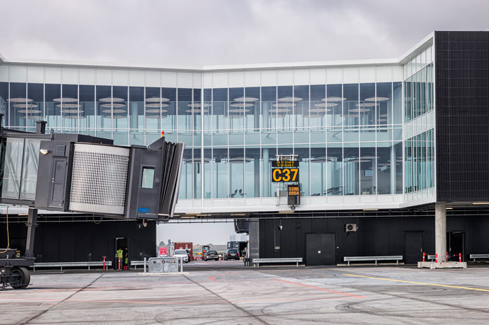 Copenhagen Pier C Airport expansion by schmidt hammer lassen