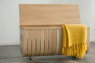 Fluyt Bench by Willow & Stump Furniture Design