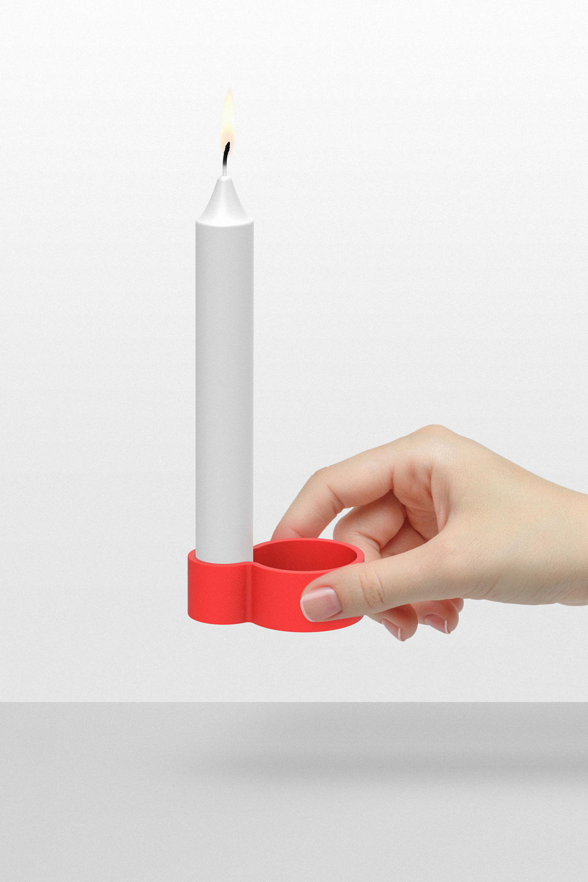 LOOP Candle Holder by Quentin de Coster