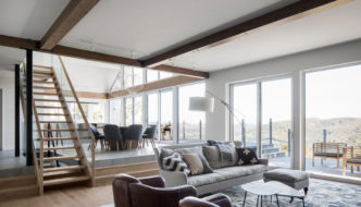 High Altitude Style Residence by Jane Hope - Ski House Interior