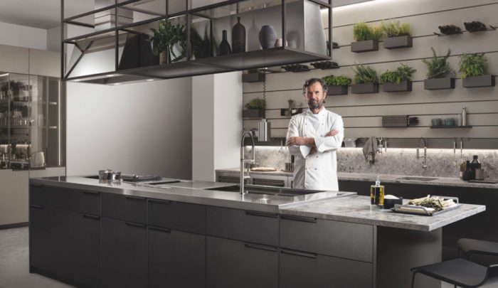 Mia kitchen - A collaboration between Scavolini and Michelin starred chef Carlo Cracco