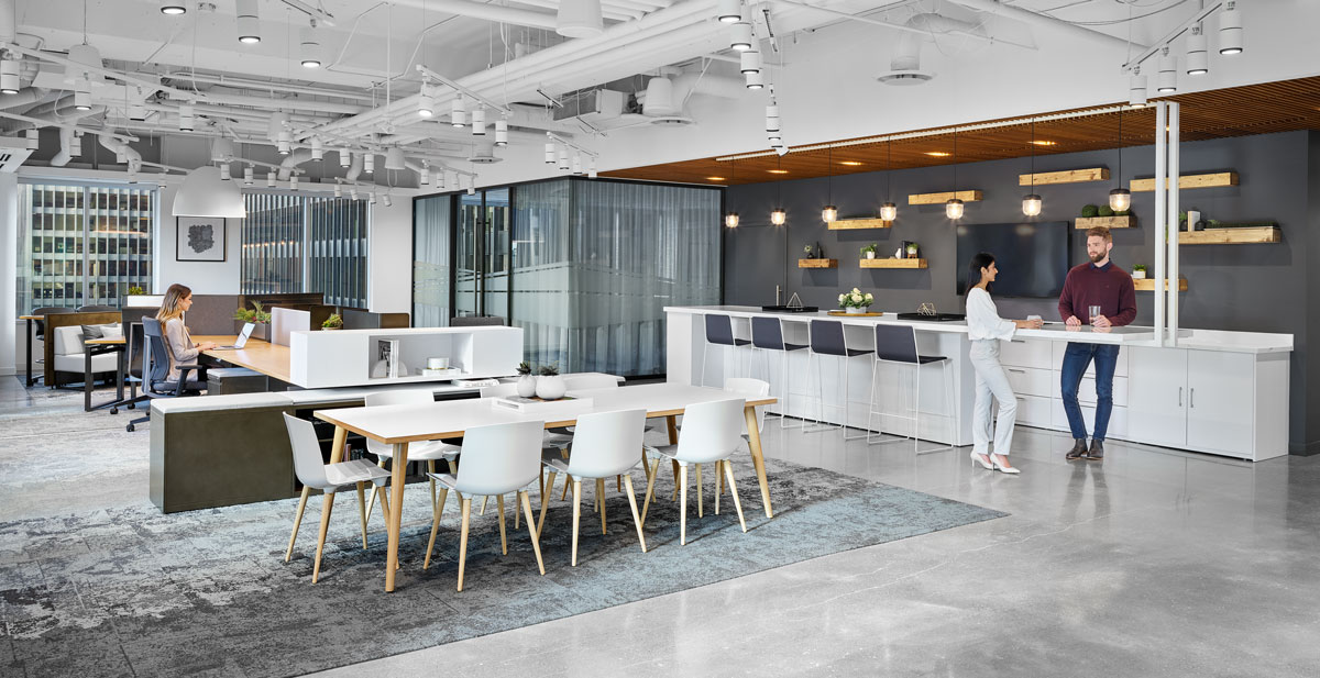 Toronto Inscape Showroom by Figure3 - Kitchen Area